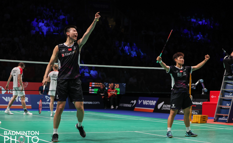 丹麦队完胜韩国队，李梓嘉带队取胜